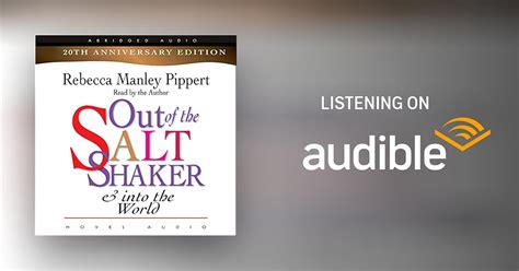 Out Of The Salt Shaker By Rebecca Manley Pippert Audiobook Audible