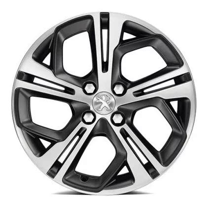 Llanta Aleacion Rodado 17 4x108 Peugeot 208 Gt Carbone