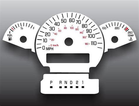 Sell Pontiac Grand Prix Instrument Cluster White Face Gauges