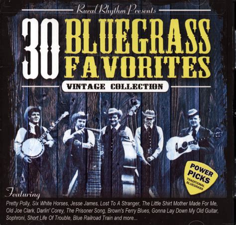 Various Cd Rural Rhythm Presents 30 Bluegrass Favorites Bear