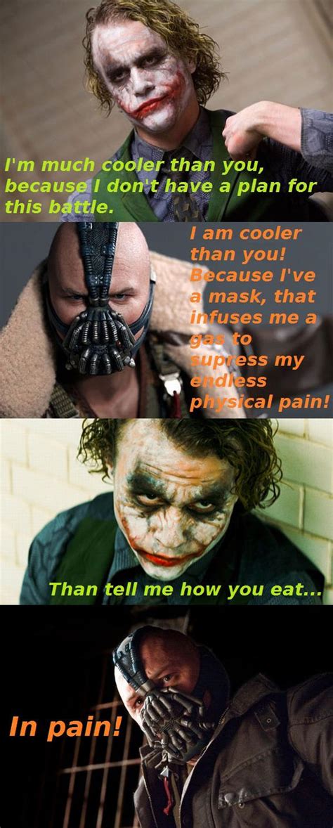 Joker vs Bane (Version 2) by PhoeChan on DeviantArt