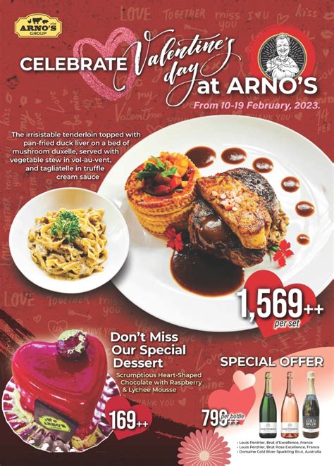 Promotion for Valentine's Day 2023 - Arno's Group