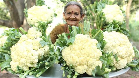 How To Make Cauliflower Recipe In Village Style By My Grandma Myna