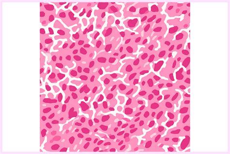 Pink Leopard Skin Seamless Pattern Graphic By Forhadx5 · Creative Fabrica