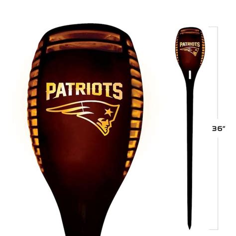 Sporticulture NFL New England Patriots Team LED Solar Torch ShopStyle