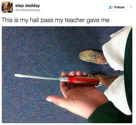 26 Incredibly Funny Hall Passes