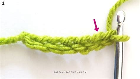 How to Crochet an Easy Leaf Applique • RaffamusaDesigns