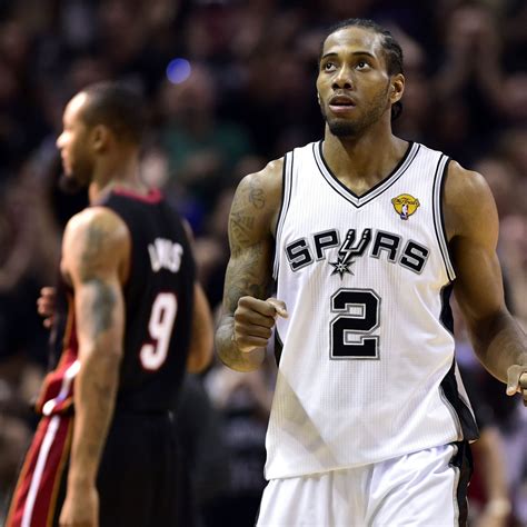 Kawhi Leonard Named Mvp Of 2014 Nba Finals Bleacher Report