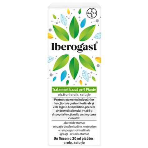 Prospect Iberogast Picaturi Orale 20 Ml Bayer Farmacia Tei Online