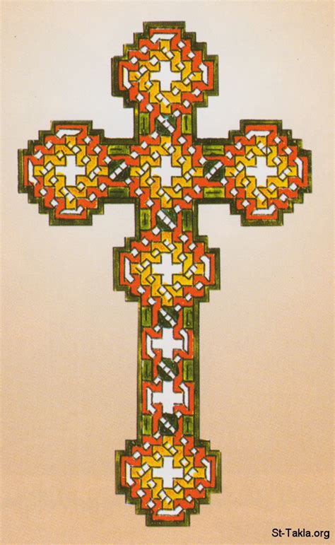 Image Damiana Monastery Icon Coptic Cross 001