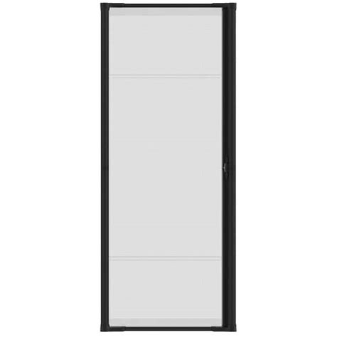 Weather Star 36 In X 96 In Brisa Black Tall Retractable Screen Door 77010581 The Home Depot