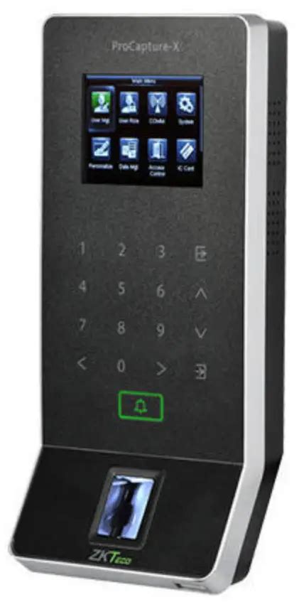 ZKTeco ProCapture T Fingerprint Access Control Terminal Installation Guide