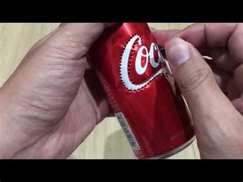 How To Make Lamp From Coca Cola Can Diy โคมไฟจากกระป๋องน้ำอัดลม Coca Cola