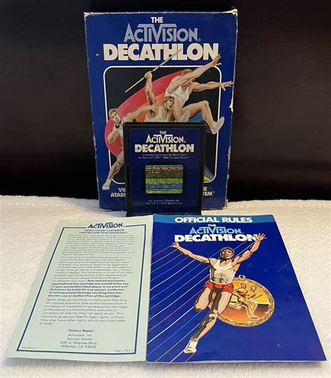 Activision Decathlon Atari For Sale Online Ebay