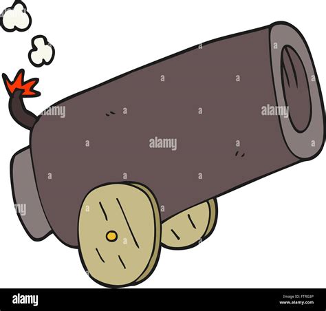 Freehand Drawn Cartoon Cannon Stock Vector Image And Art Alamy