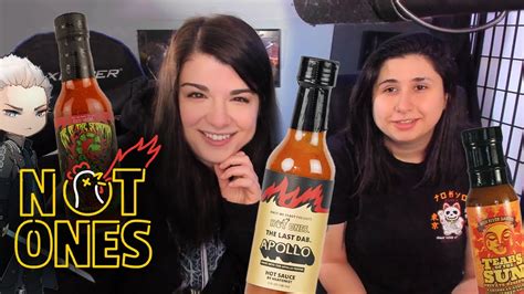 Trying Hot Ones Sauces From Season 14 Youtube