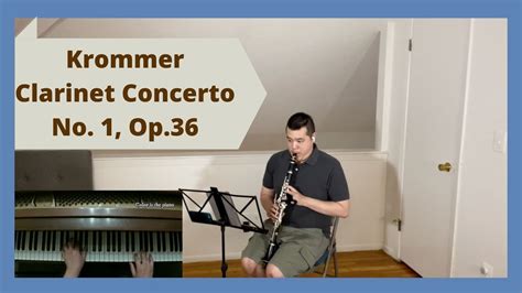 Krommer Clarinet Concerto No 1 Op 36 YouTube