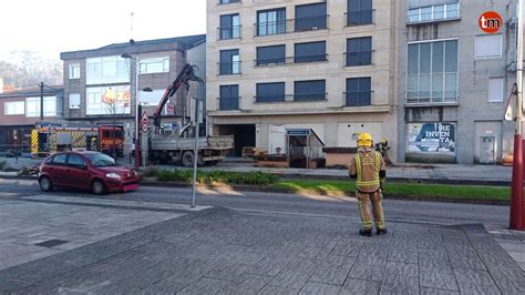 Confinados en sus viviendas los vecinos de un edificio de O Porriño