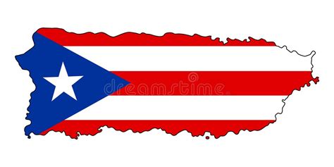 Puerto Rico Map Stock Illustrations 4020 Puerto Rico Map Stock