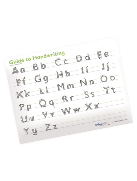 Spelling You See Guide To Handwriting Scaihs South Carolina