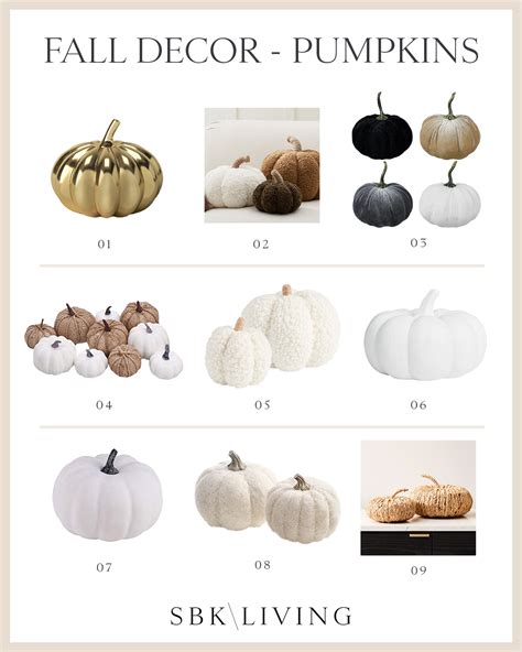 Fall Pumpkin Decor - SBK Living