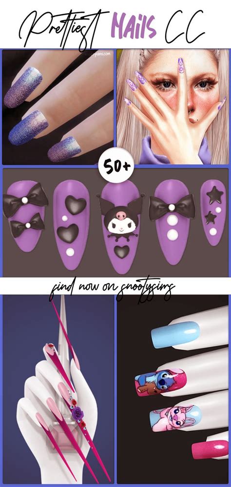 Hottest Sims Nails Cc That We Know You Will Love Artofit