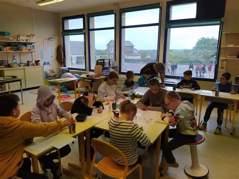 Fresque Groupe Scolaire Les Pommes