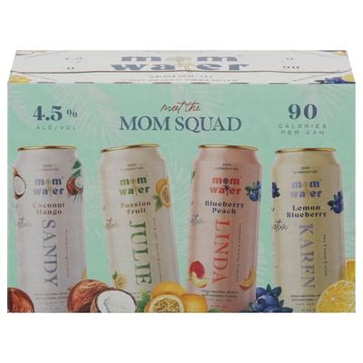 Mom Water Mom Water Vodka Water Fruit Infused Variety Pack