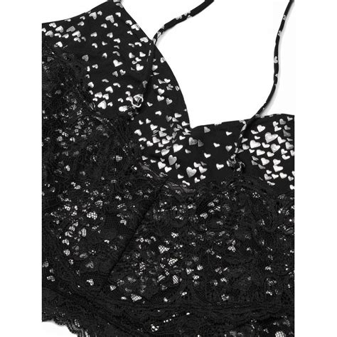 Комплект Victoria s Secret Modal Lace Back Cami черный купить из за