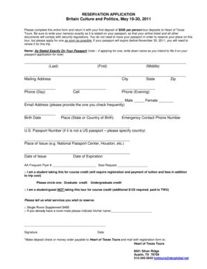 Fillable Online Twu Please Complete This Entire Form And Return It With