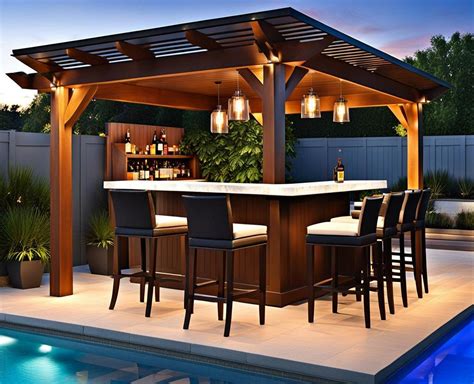 Build the Ultimate Poolside Hangout - DIY Bar Shed Plans - Corley Designs