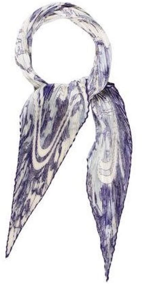 Herm S Brides De Gala En Finesse Silk Pliss Scarf Weddbook