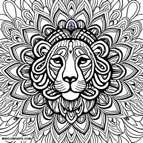 Mandala Dibujos Para Colorear Marcos Infantiles