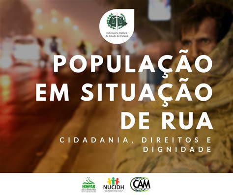 NUCIDH lança cartilha sobre direitos da população em situação de rua