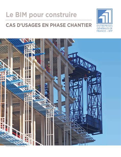 PDF Le BIM pour construire EGF BTP Sur le chantier de lÉcole