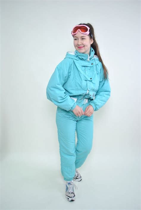 90s Ski Suit One Piece Snowsuit Medium Size Vintage  Gem