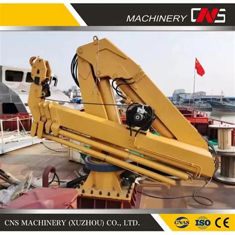 Good Price Customized Ton Offshore Marine Folding Arm Crane Hydraulic