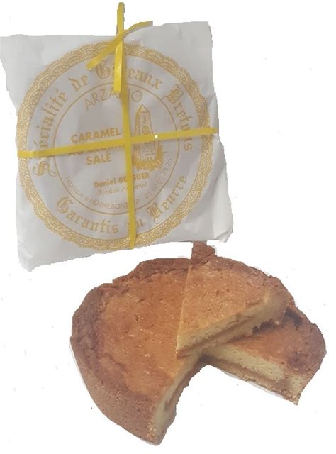 Gâteau Breton Caramel au beurre salé Biscuiterie Gueguen