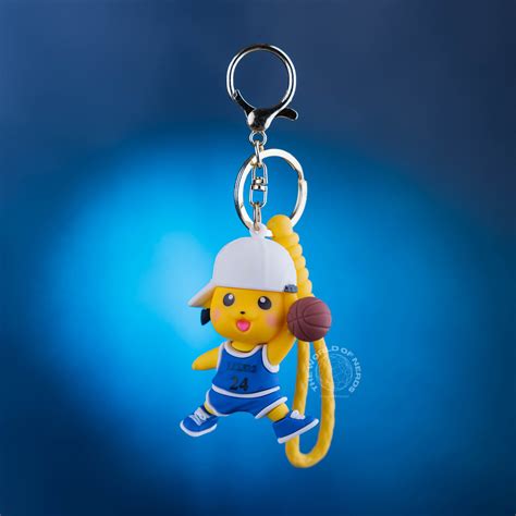 Pikachu Basketball Keychain - Cute Accessory for Fans & Collectors