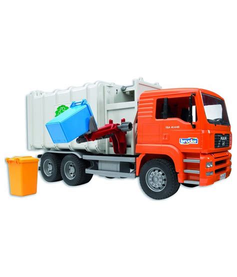 Bruder garbage truck side loader - charterport