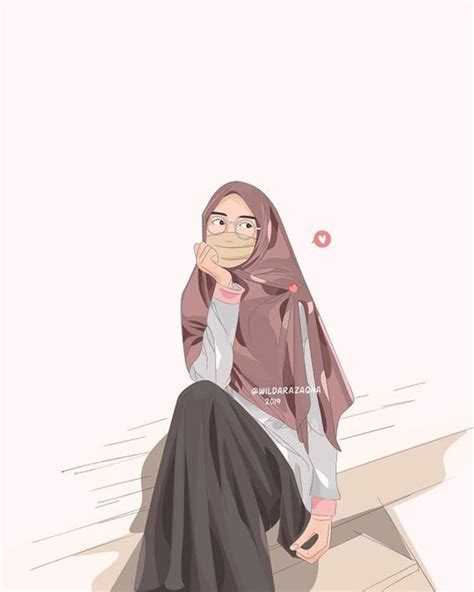 Gambar Kartun Muslimah Lucu Terbaru Pulp