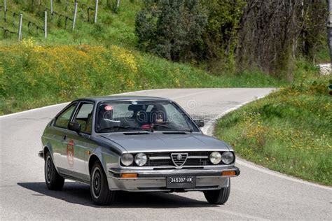 Alfa Romeo Alfasud Sprint Veloce 1 5 Trofeo Editorial Image Image Of