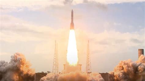 Europes New Ariane 6 Rocket Launches On Long Awaited Debut Mission