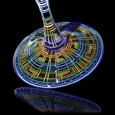 Hologram Wine Glass - Mothership Glass | Official