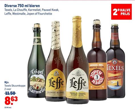 Diverse Ml Bieren Aanbieding Bij Makro Folders Nl