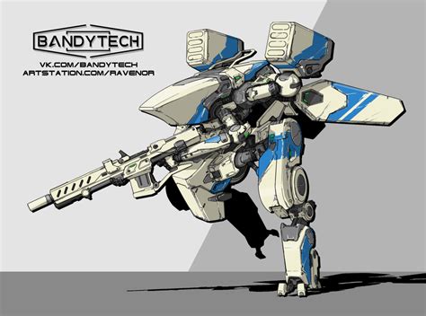 Artstation Mecha96701 Eldar Safin Mecha Robot Concept Art