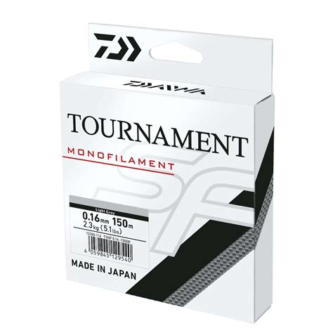 Daiwa Tournament Sf 150m Grey Monofilament Fishing Line 02mm 3