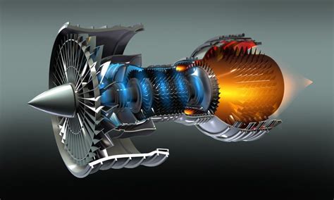 jet engine cutaway diagram