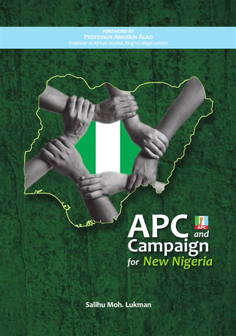 Pdf Campaign For New Nigeria Apc Foreword By Professor Abiodun Alao