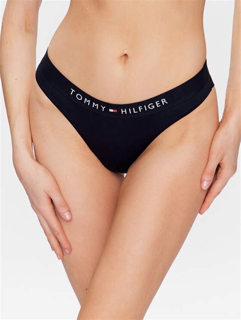 Tommy Hilfiger Bikini Unterteil UW0UW04134 Dunkelblau Modivo At